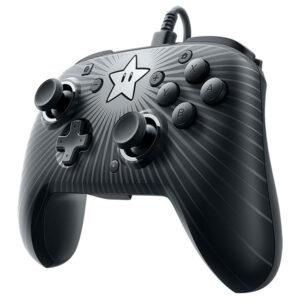 Faceoff Wired Pro Controller For Nintendo Switch- Star Mario