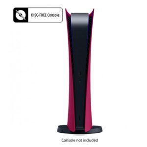 PS5 Console Covers Digital Edition - Cosmic Red