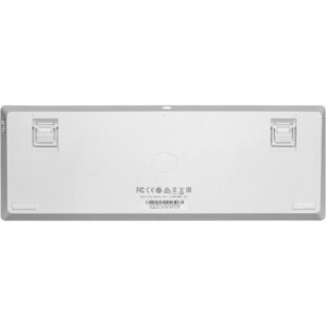 Cooler Master CK721 Mechanical Wireless Gaming Keyboard - Red Switches - Silver White