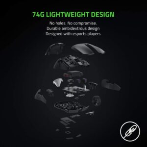 Razer Viper Ultimate Wireless Gaming Mouse with Charging Dock