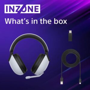 Sony InZone H9 Wireless Gaming Headset - White