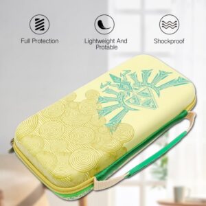 PERFECTSIGHT Travel Case for Nintendo Switch - Tears Yellow