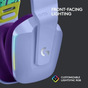 Logitech G733 Lightspeed Wireless Gaming Headset - Lilac