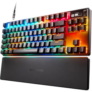 SteelSeries Apex Pro TKL Gen 3 Magnetic Gaming Keyboard - HyperMagnetic OmniPoint 3.0 Switch - Black