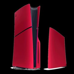 PS5 Slim Standard Faceplate - Volcanic Red های کپی